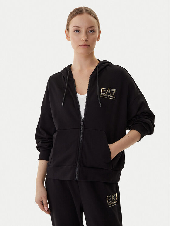 EA7 Emporio Armani EA7 Emporio Armani Dres 7W000420 AF12473 MC021 Czarny Relaxed Fit