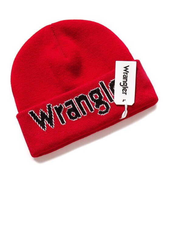 Wrangler Wrangler Berretto KABEL BEANIE Rosso