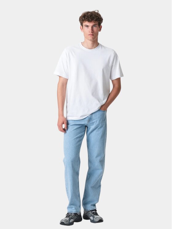 TeeShoppen TeeShoppen Jeansy 'Basic Collection' Niebieski Relaxed Fit