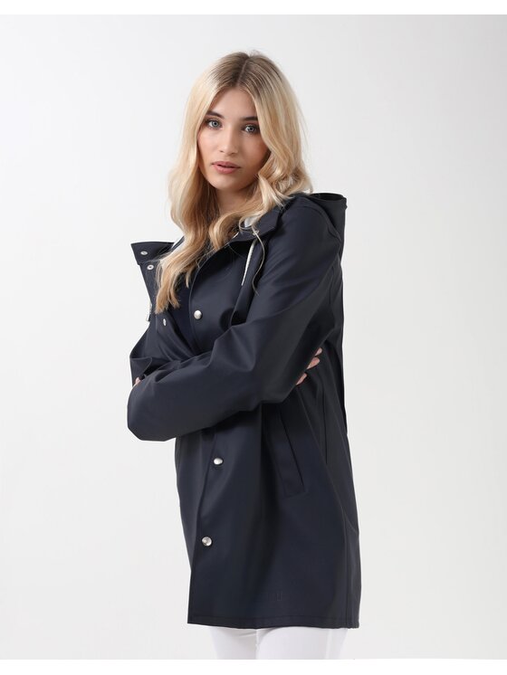 VANNSKJOLD VANNSKJOLD Kurtka przeciwdeszczowa ELEGANCE Granatowy Classic Fit