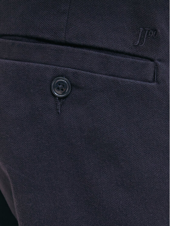 Jack & Jones Jack & Jones Pantaloni chino Kane Hank 12286940 Bleumarin Relaxed Fit