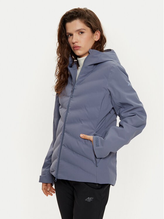 4F 4F Лижна куртка 4FWAW24TTJAF591 Голубий Slim Fit