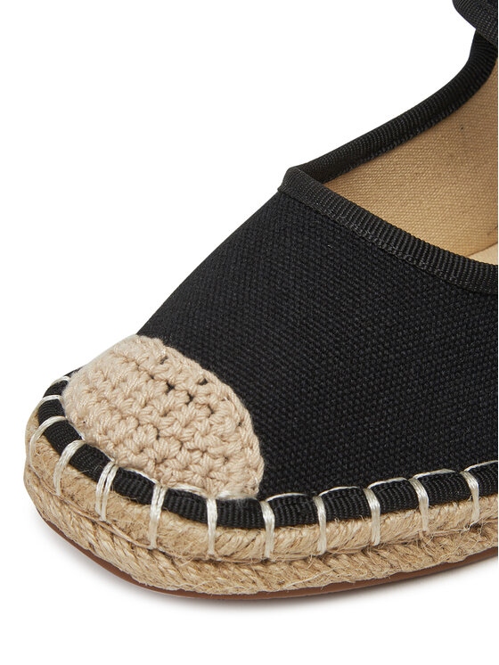 DeeZee DeeZee Espadryle Q88-512-1 Czarny