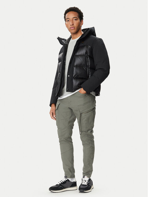 Blauer Blauer Geacă din puf Brook 26WBLUC03069 Negru Regular Fit
