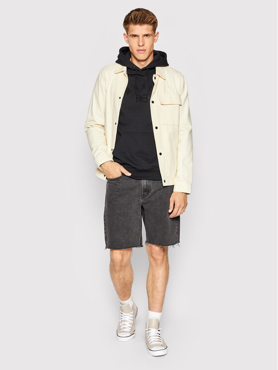 Felpa Brand M40079 Nero Regular Fit