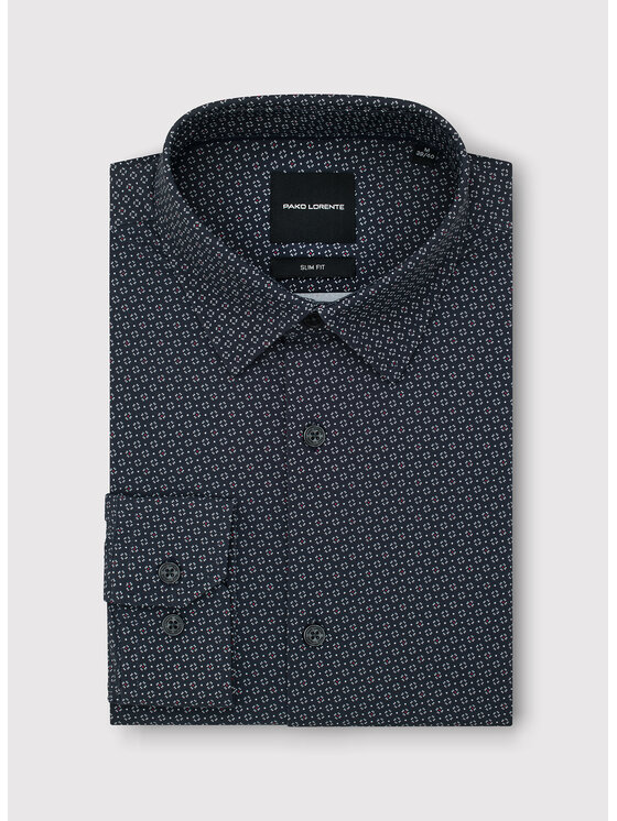 Pako Lorente Pako Lorente Koszula P26SF-1X-062 Czarny Slim Fit