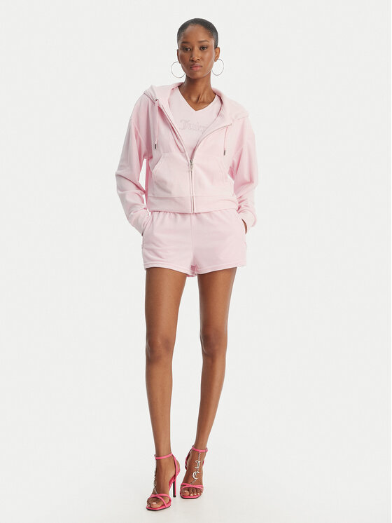 Juicy Couture Juicy Couture Szorty sportowe Tamia JCWHS126305 Różowy Regular Fit