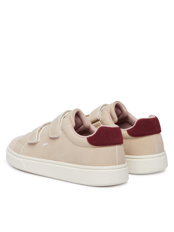 Tommy Hilfiger Tommy Hilfiger Sneakers Low Cut Velcro Sneaker T1A9-35062-0315 S Bej deschis