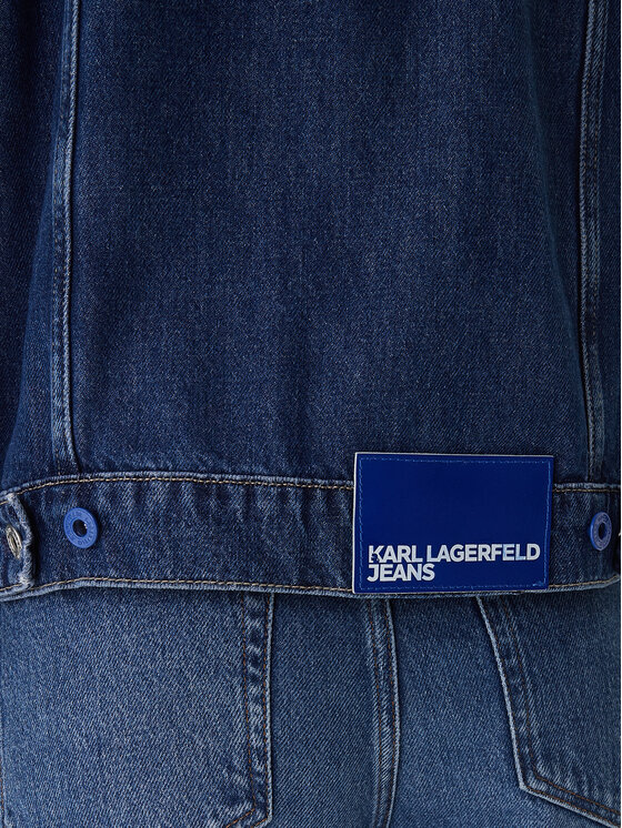 Karl Lagerfeld Jeans Karl Lagerfeld Jeans Geacă de blugi A1W14002 Albastru Regular Fit
