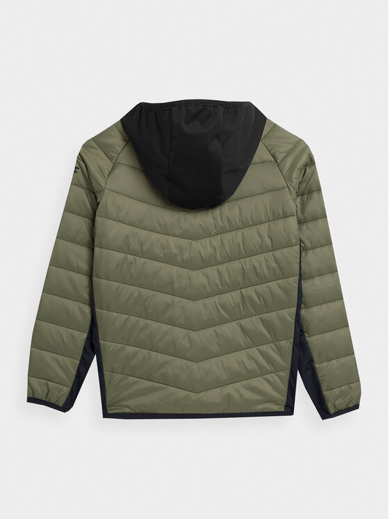 4F 4F Pohodna jakna 4FJAW23TTJAM282 Khaki Regular Fit