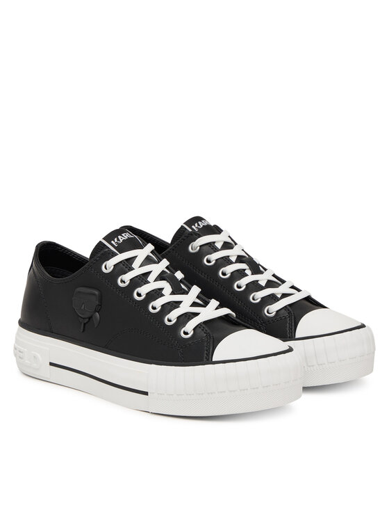 KARL LAGERFELD KARL LAGERFELD Trampki Kampus Max KL60426 Czarny