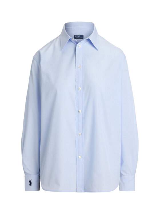 Polo Ralph Lauren Polo Ralph Lauren Cămașă 211968220002 Albastru celest Oversize