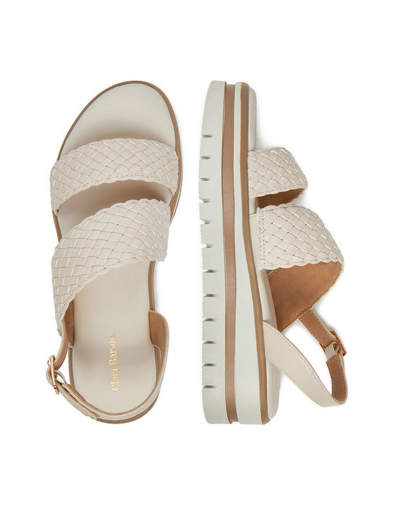 Clara Barson Clara Barson Sandalen WS2510-06 Écru
