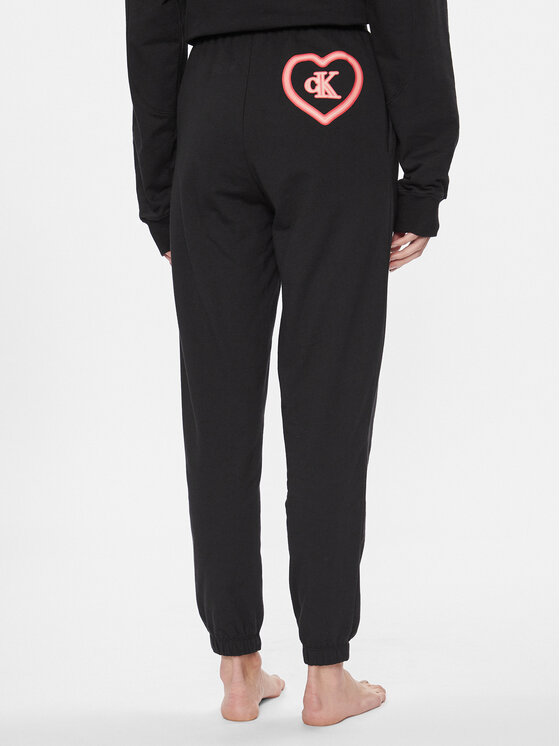 Calvin Klein Underwear Calvin Klein Underwear Pantaloni pijama 000QS7085E Negru Relaxed Fit