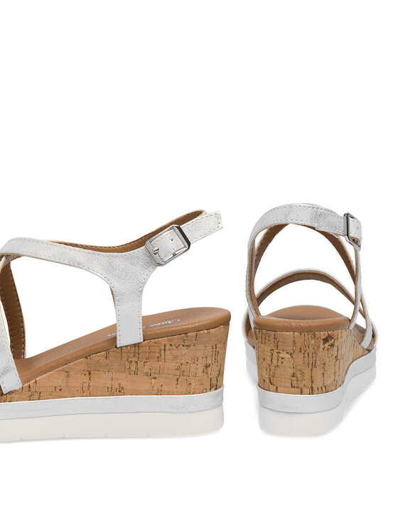 Clara Barson Clara Barson Sandalen GYDA WS216-02 Silberfarben