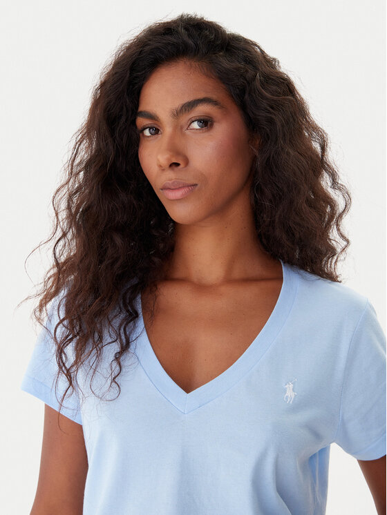 Polo Ralph Lauren Polo Ralph Lauren T-Shirt 211902403011 Μπλε Regular Fit