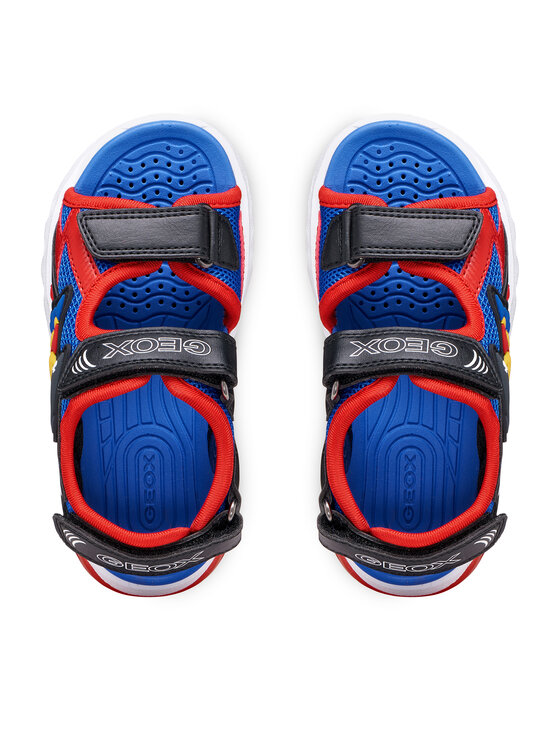 Geox Geox Sandale J Sandal Ciberdron B J65MXA 01454 C0833 M Tamnoplava