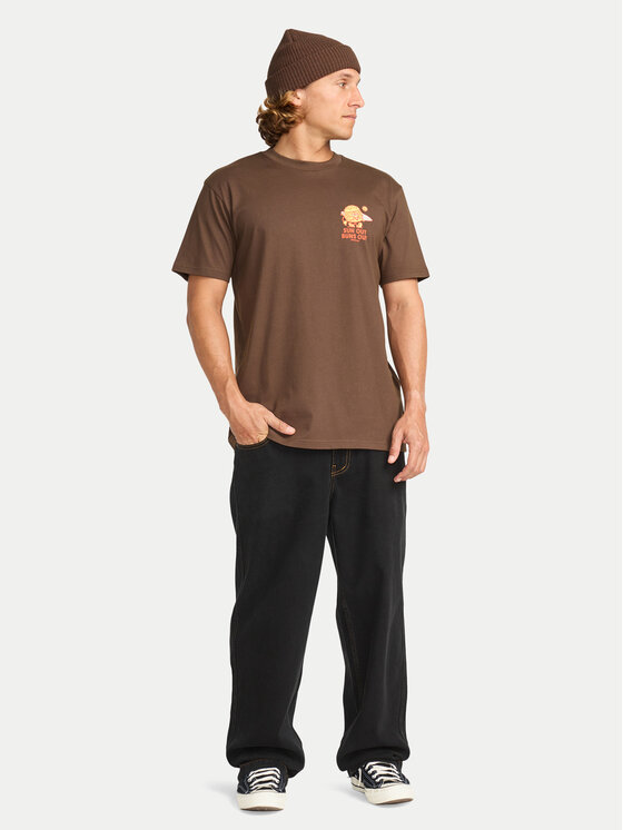 Billabong Billabong Póló Gimmicks EBYZT00363 Barna Regular Fit