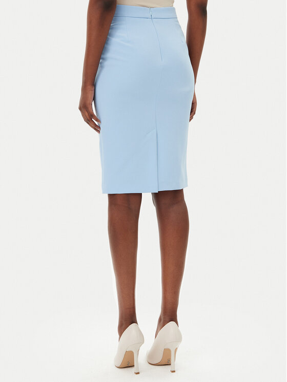 Maryley Maryley Szoknya 25EB701/43MA Kék Regular Fit