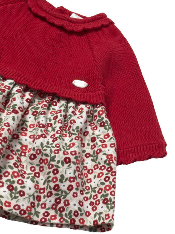 Mayoral Mayoral Vestito da giorno 2821 Rosso Regular Fit