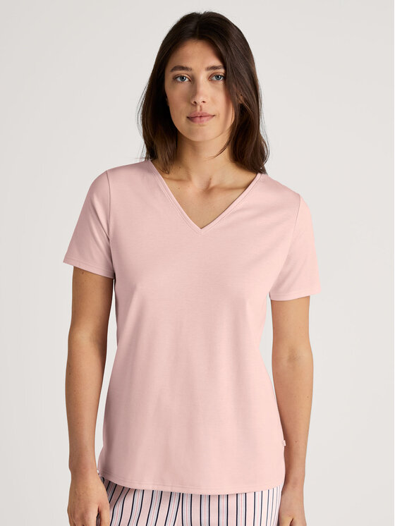 Calida Calida T-Shirt 14058 Różowy Regular Fit