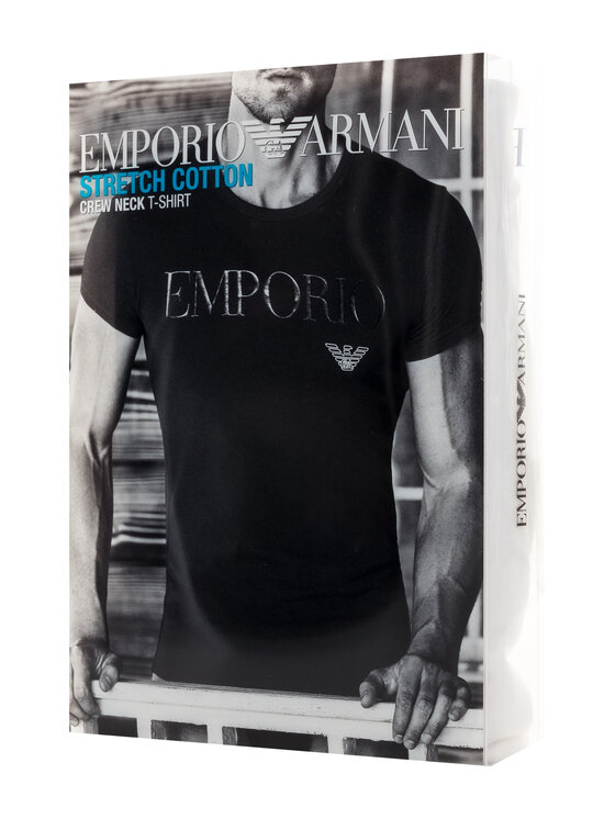 Emporio Armani Underwear Emporio Armani Underwear Marškinėliai 111035 CC716 00010 Balta Slim Fit