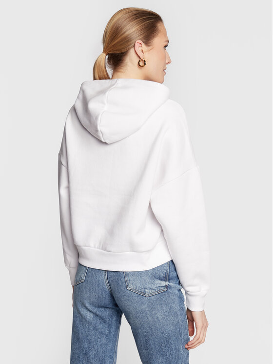 Felpa Icon Bianco Regular Fit