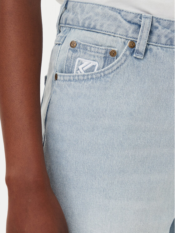 Karl Kani Karl Kani Дънкови шорти Og Slit 6110098 Син Relaxed Fit