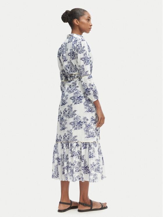 Iconique Iconique Suvekleit IC25-078 Valge Relaxed Fit