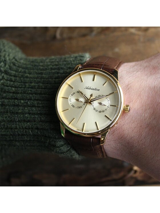 Adriatica Adriatica Orologio A8243.1211QF Marrone