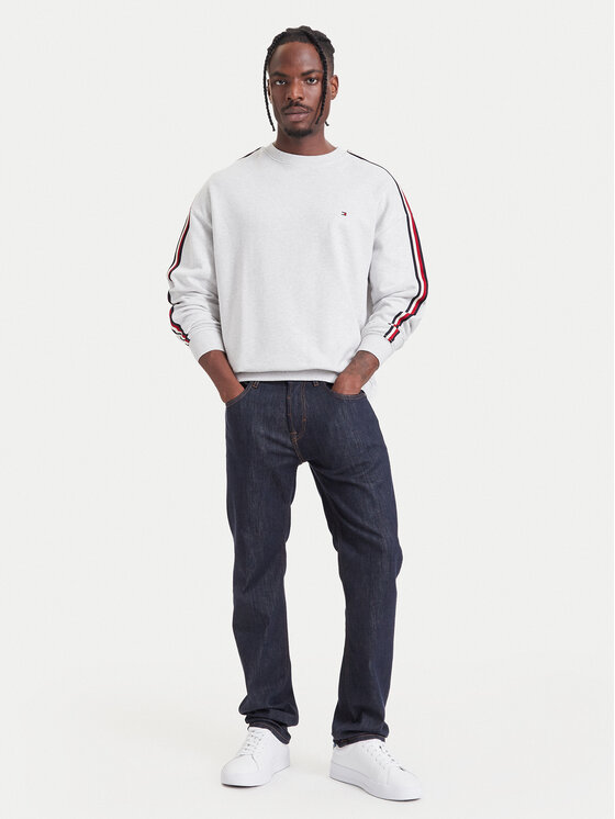 Tommy Hilfiger Tommy Hilfiger Μπλούζα UM0UM03943 Ανοιχτό γκρι Regular Fit