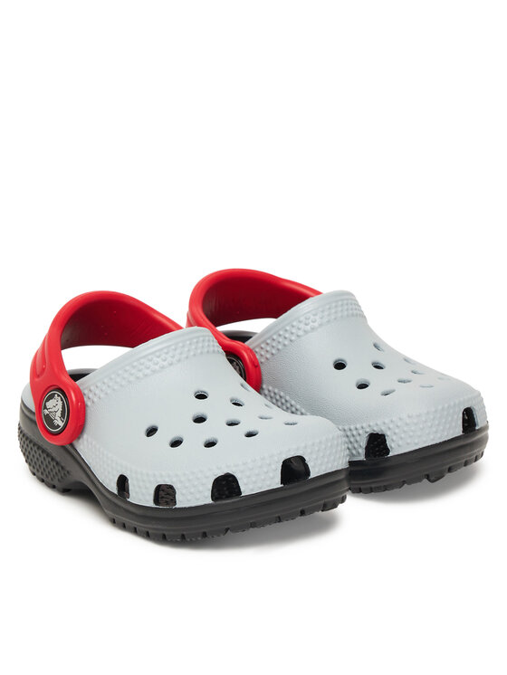 Crocs Crocs Klapki Toddler Retro Sport Classic Clog 211265 Szary