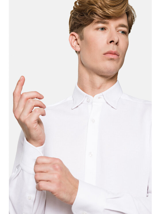 Lancerto Lancerto Koszula Danielle KO073222000021 Biały Slim Fit