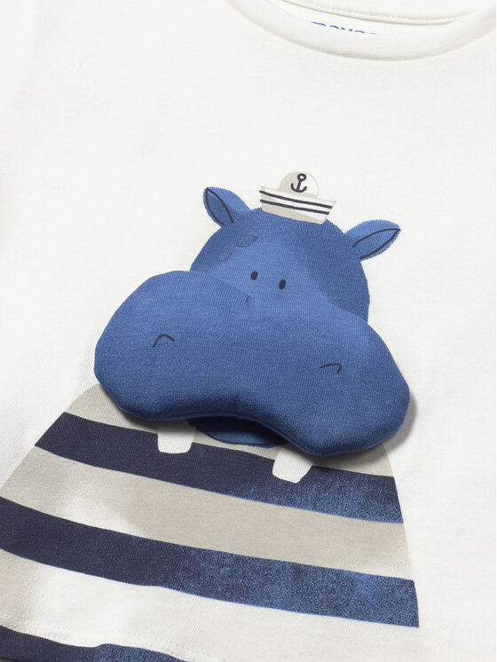 Mayoral Mayoral T-Shirt 1011 Weiß Regular Fit