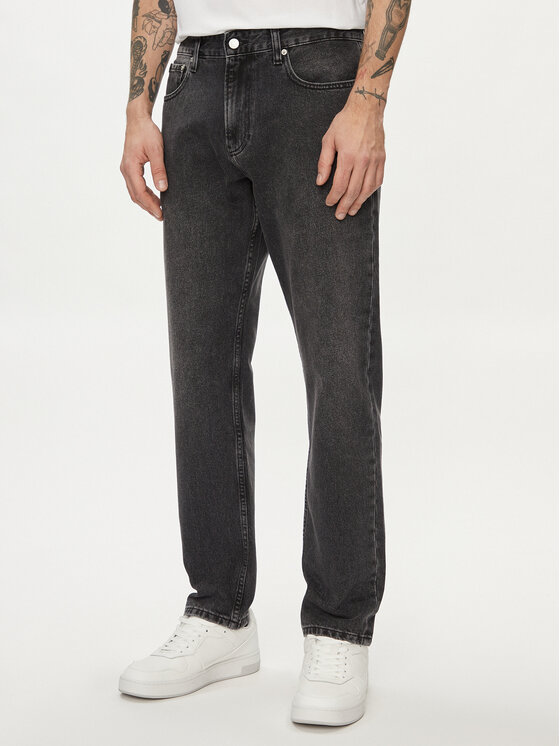 Calvin Klein Jeans Calvin Klein Jeans Traperice Authentic J30J324830 Crna Straight Fit