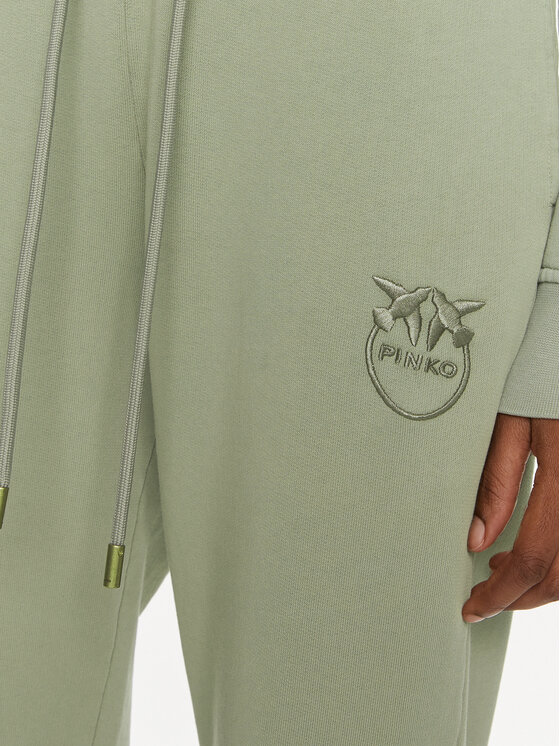 PINKO Pinko Pantaloni da tuta Carico 100371 A1N7 Verde Regular Fit