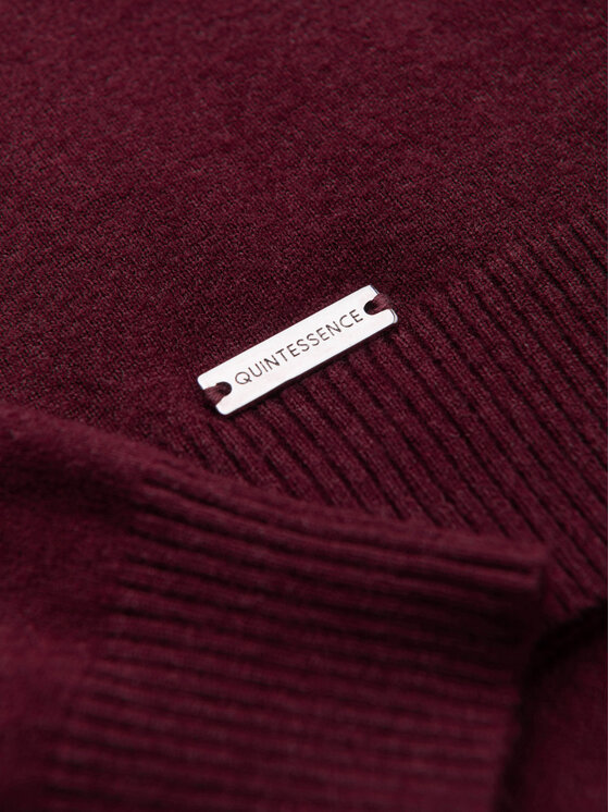 Ombre Ombre Polokošile OM-POLS-0151 Bordó Regular Fit