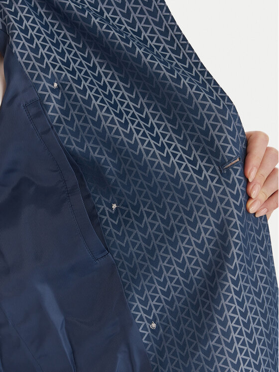 MICHAEL Michael Kors MICHAEL Michael Kors Trenčkot MR620K2K90 Modra Regular Fit