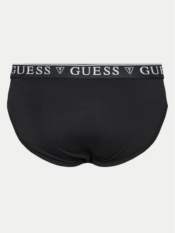 Guess Guess Súprava 5 kusov slipových nohavičiek U4YG20 K6YW1 Čierna