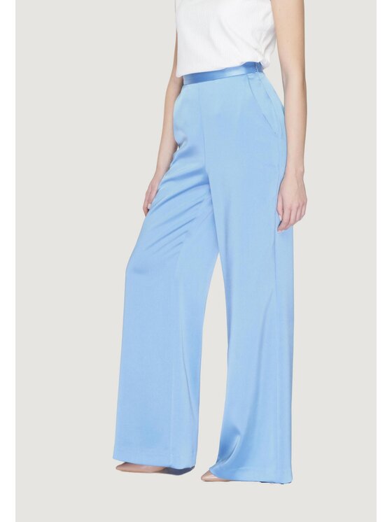 Silence Silence Pantaloni chino VIVA Blu Boot Fit