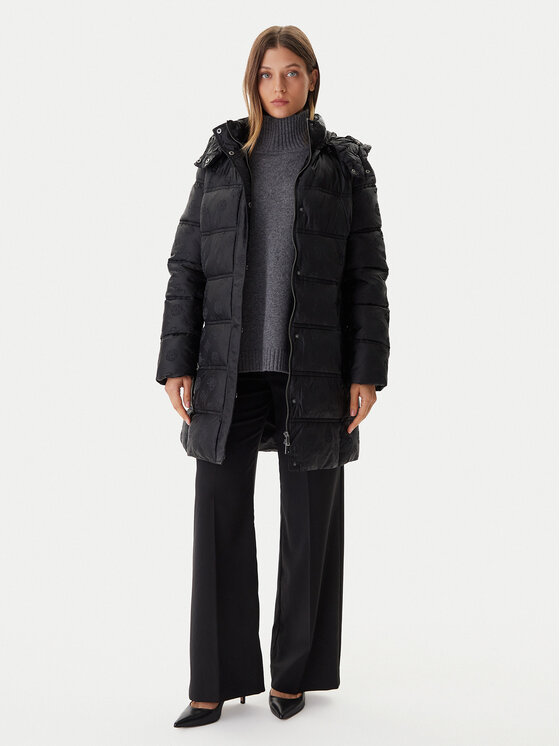 Guess Guess Зимова куртка W5BL44 W2912 Чорний Regular Fit