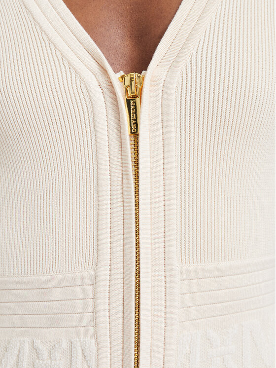 Marciano Guess Marciano Guess Vestito di maglia G6BK09 Z1547 Beige chiaro Slim Fit