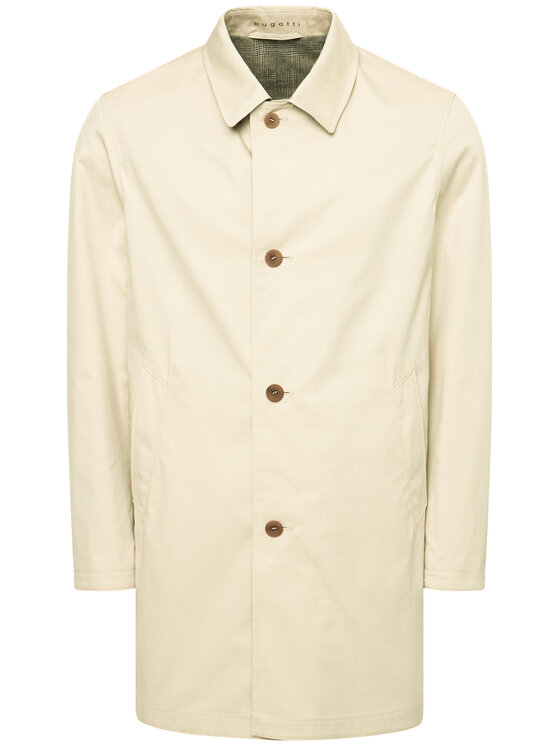 Bugatti Bugatti Übergangsmantel 531800 57085 Beige Modern Fit