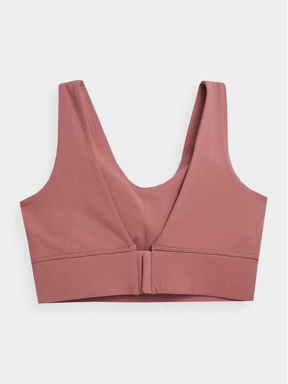 4F 4F Sportski grudnjak 4FAW23USBAF080 Crvena Slim Fit