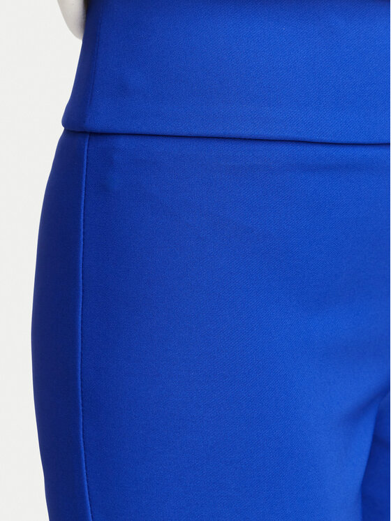 Rinascimento Rinascimento Spodnie materiałowe CFC0130140003 Niebieski Flare Fit