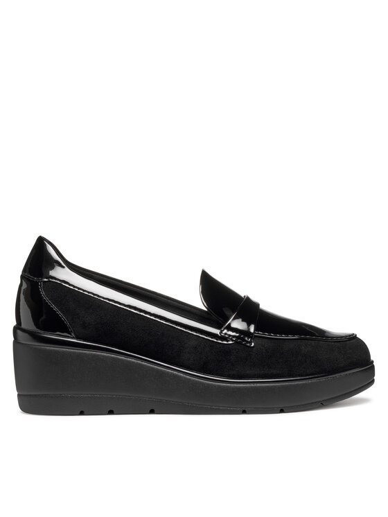 Geox Geox Poltopánky D Ilde D46RAB 02202 C9999 Čierna