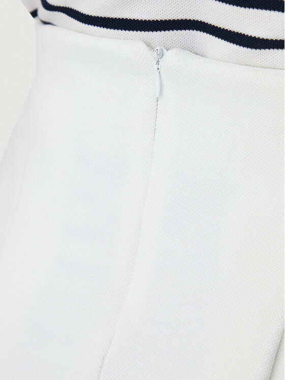 Tommy Jeans Tommy Jeans Mini sijonas Badge DW0DW20268 Écru Regular Fit