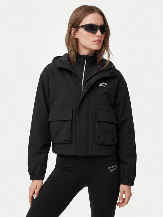 Reebok Geacă Agata RK25681CCW Negru Regular Fit