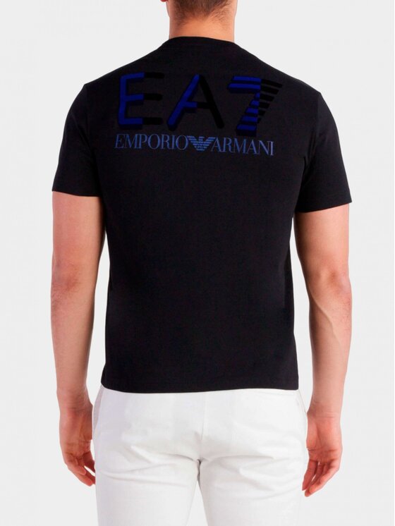 EA7 Emporio Armani EA7 Emporio Armani Tričko 6RPT06 PJNVZ 0200 Čierna Regular Fit