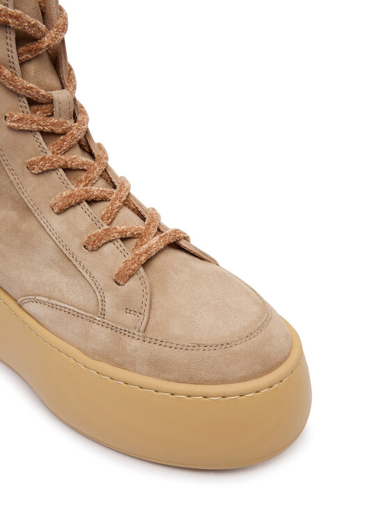 AGL AGL Šnurovacia obuv Vibe Lowboot D946512PJV Béžová